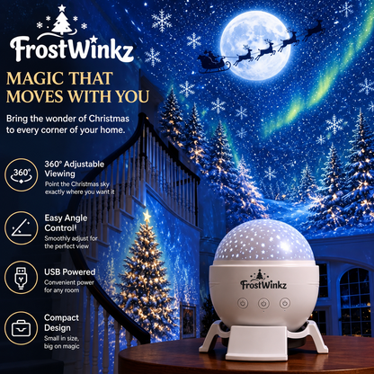 360 Christmas Projector