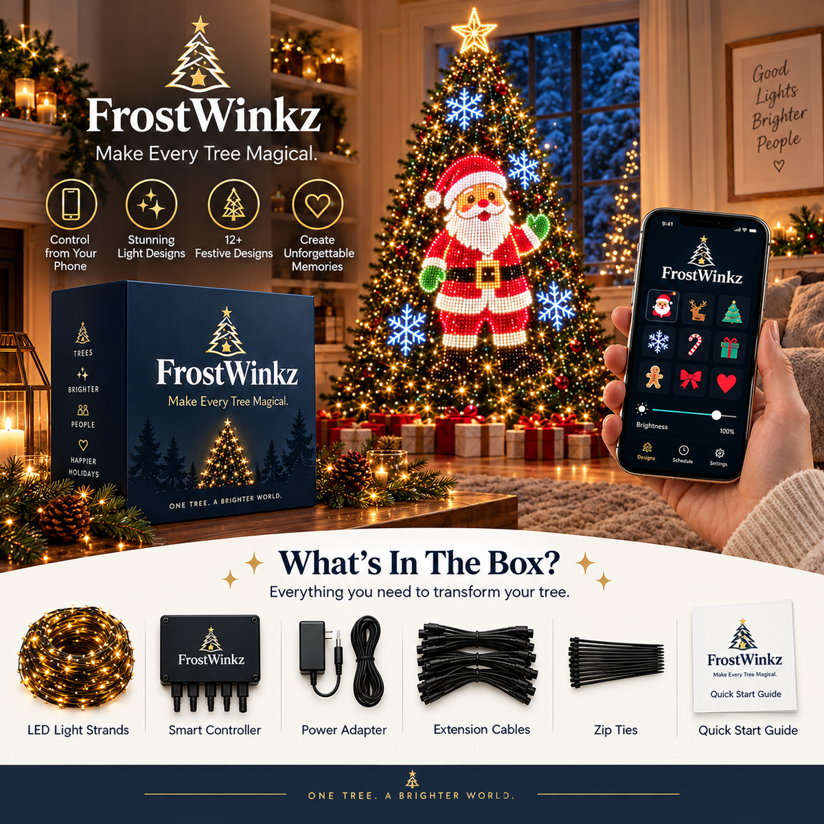 Smart Animated Christmas Tree Lights