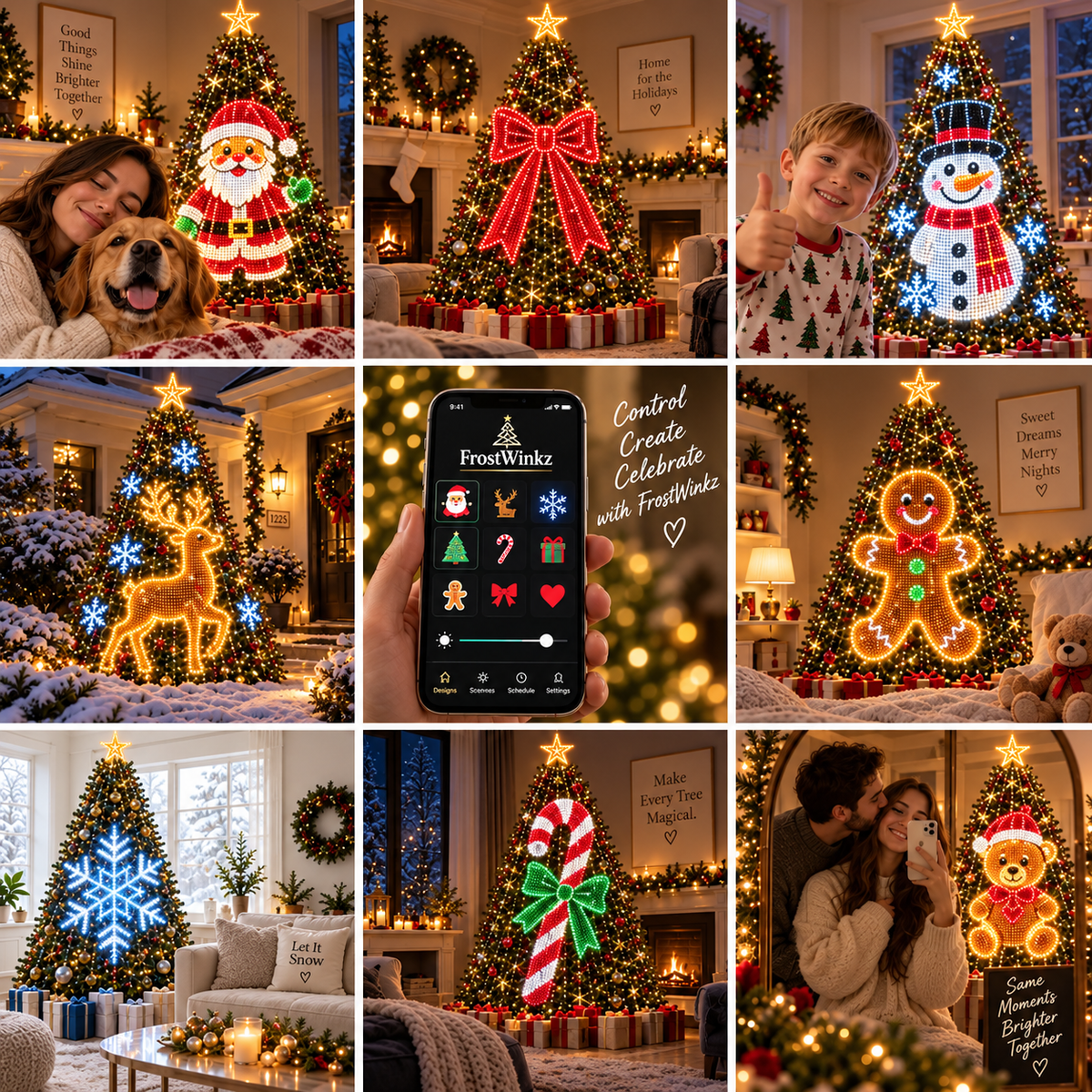 Smart Animated Christmas Tree Lights